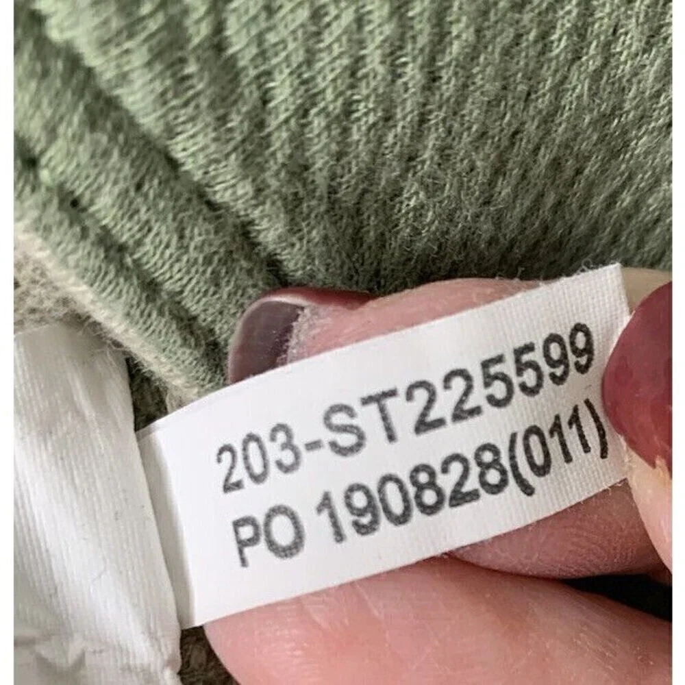 Tommy Bahama Sweater Mens XL Green Tan Reversible Pullover Long Sleeve Sweater - Picture 5 of 9